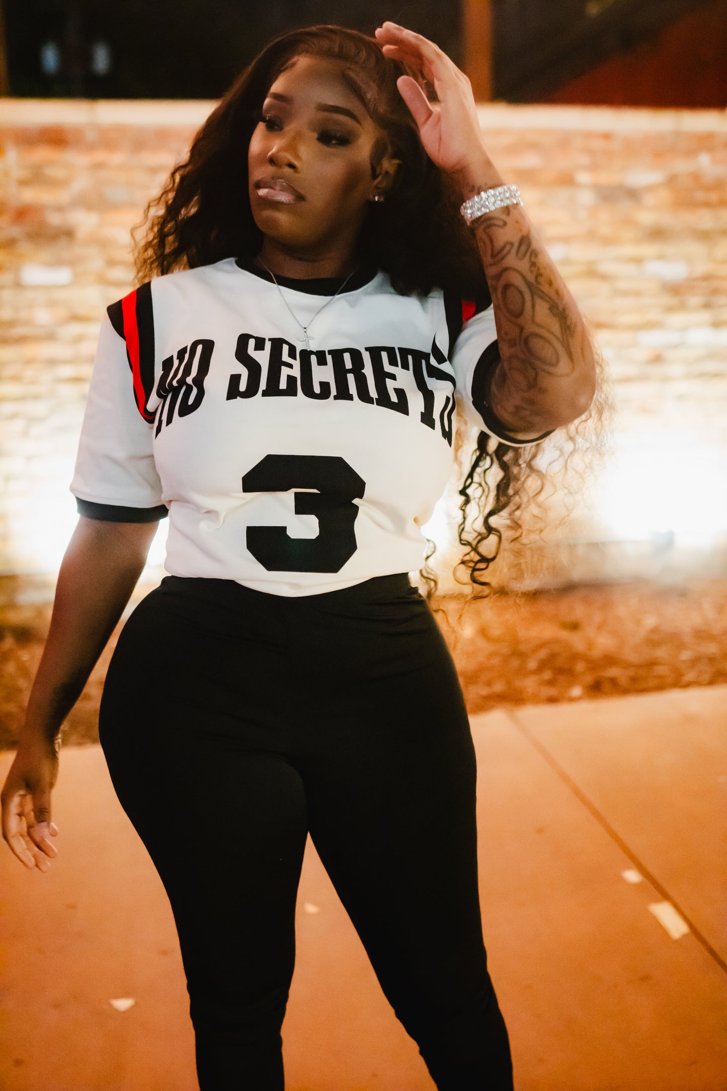 No Secrets Jersey Tees