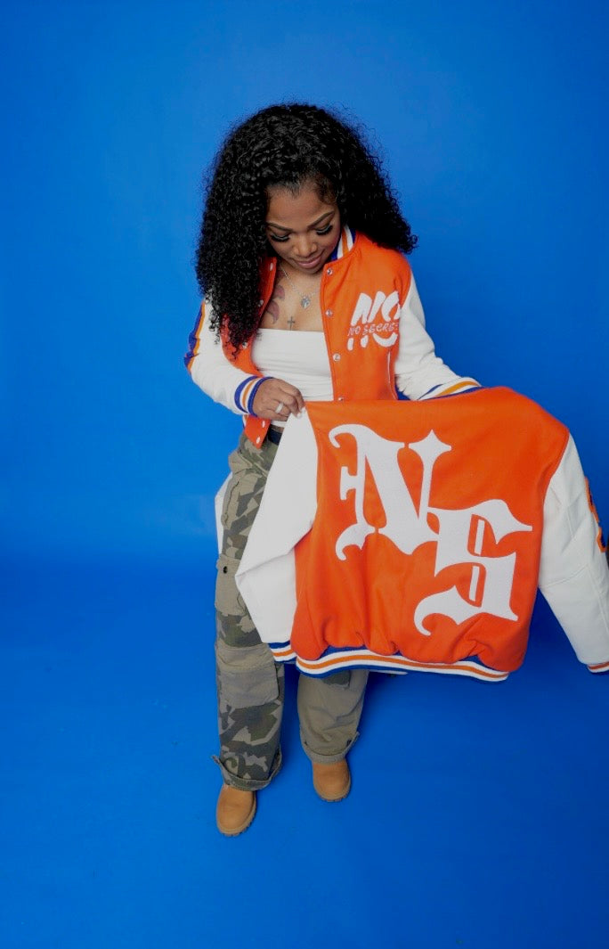 Orange Varsity Jackets